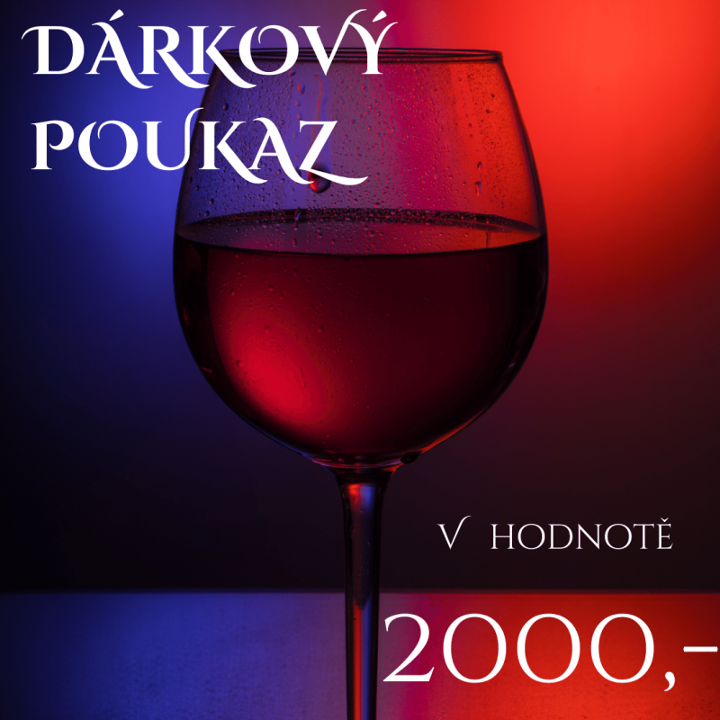 Dárkový poukaz - 2000Kč | Alkohouse.cz